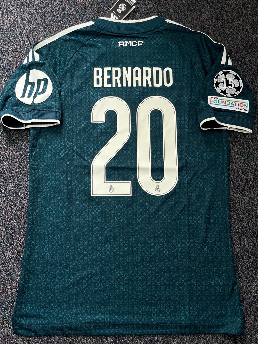 BERNARDO SILVA 20 REAL MADRID 26/27 AWAY PLAYER VERSION JERSEY (L)